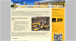 Desktop Screenshot of markogas.sk